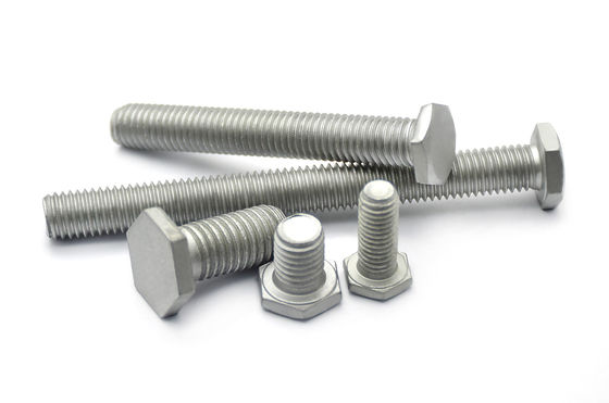 M8*20 Non Standard Fasteners Carbon Steel Dacromet Thin Hexagon Head Bolt