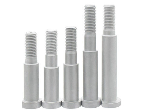 Alloy Steel Non Standard Fasteners Round Head Brake Locating Pin Bolts Fine Teeth